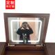 桌翻盖梳妆台镜子尺可隐藏制寸智能le定d带灯面台771式 超薄化妆镜