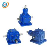 T系电列机直角螺旋伞轮转向机箱齿械IKJ工业90度十字锥齿轮换向器