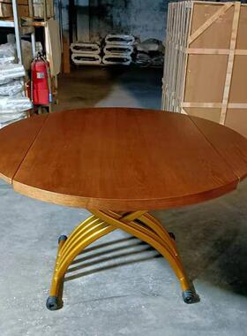 康乃1美叠ECBT171J现代简约小户型茶几桌一体可升餐降餐客厅两用