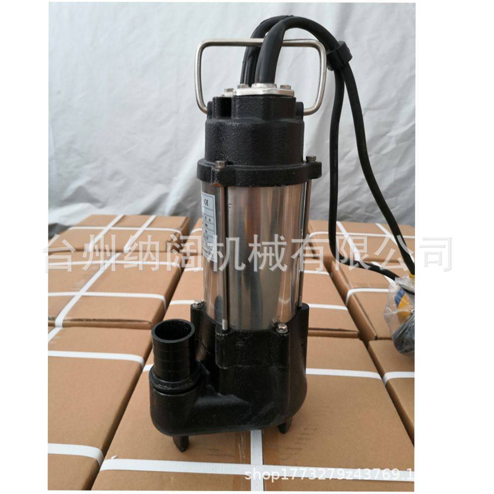 VD全自动不锈钢切割泵污水处理泵无堵塞污水泵110V-120V家用灌溉