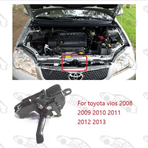 VIOS威驰2008 2009 2010- 2013前盖锁机引擎头盖锁块发动机盖锁体