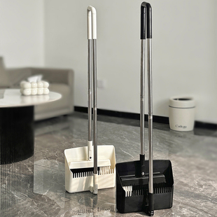 家用不粘头发202新款 速发扫把簸箕套装 扫帚垃圾铲组合懒人扫地神