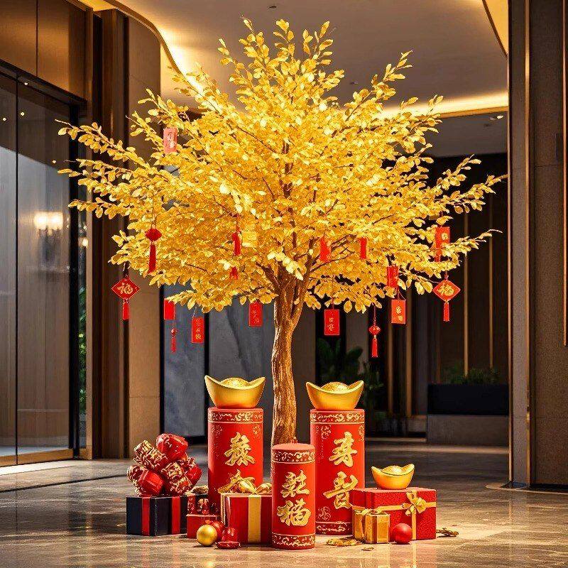 【正品】新年金叶金室内景观大厅