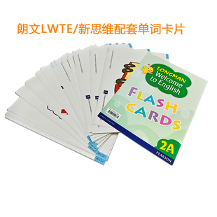 FLASH CARDS 正版 教师用单词闪卡片 LWTE 新思维小学教学用词汇大卡 新朗文GOLD小学英语