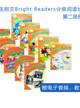原版进口培生朗文小学英语明星系列分级阅读绘本Bright Readers Level 2级别单本 二年级课外英文读物故事书6-7岁  赠ppt音频课件