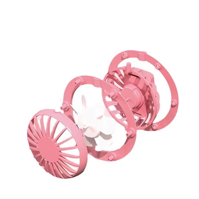 现货迷你USB小风扇充电三挡可调便捷安装配件套夏季降暑风扇遮帽