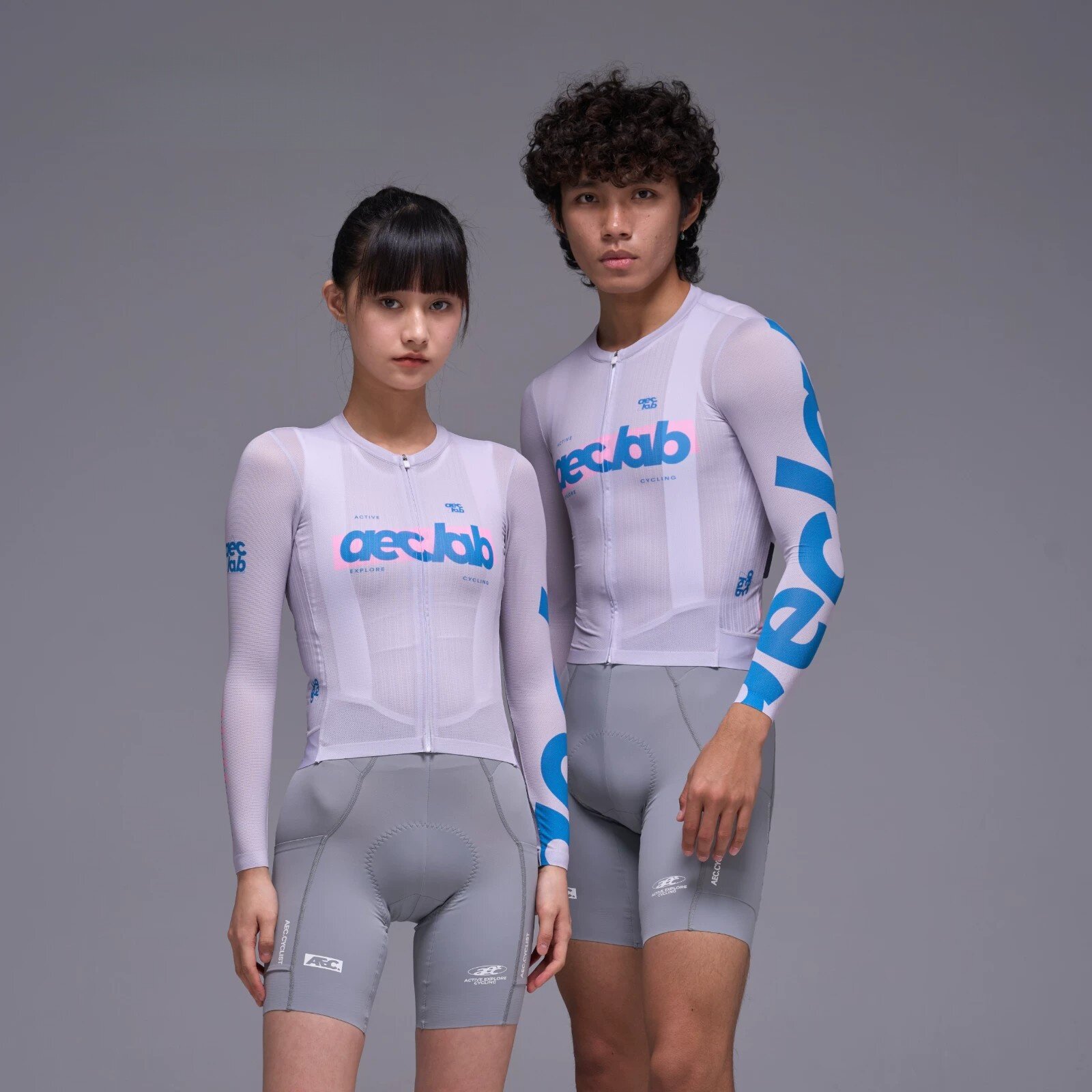 男女款骑行服闪迹速干透气长袖图片