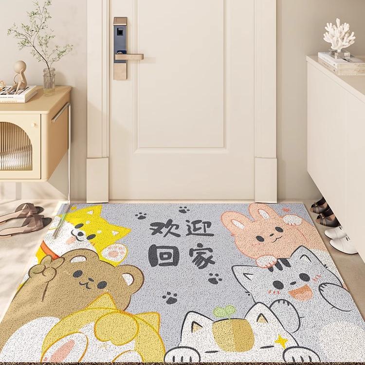 速发脚毯门垫进门家用玄关2024年新款垫子大门口踩地垫入户门地垫