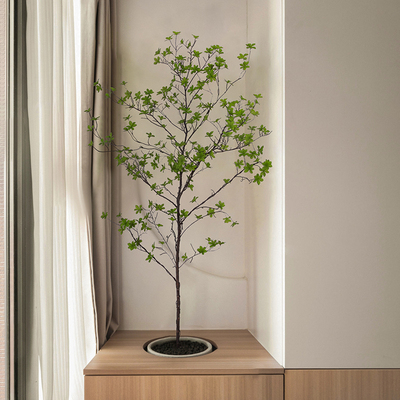 速发森空内马醉植假树吊钟木物室间客厅落地盆栽摆件仿生绿植