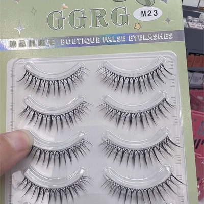 GGRG 飞扬款清透假睫毛明星妆感睫毛M23卷翘高品质