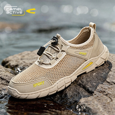 德国骆驼动感网面鞋徒步登山鞋