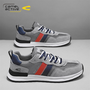 子男鞋 厚底老爹鞋 2026新款 透气网面运动休闲鞋 夏季 德国骆驼动感鞋