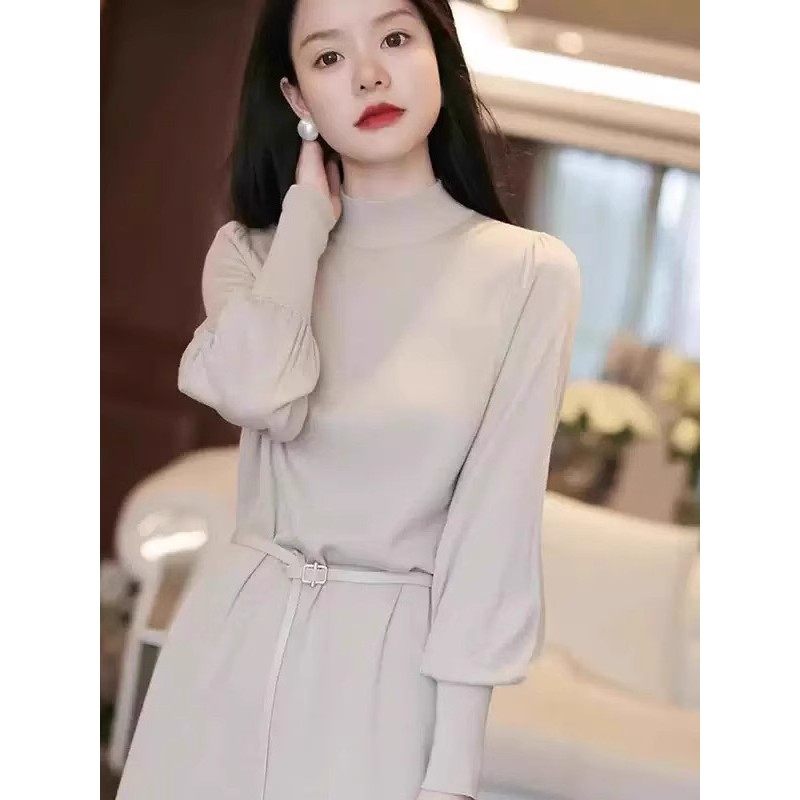 欧洲站2025秋冬新款气质优雅针织过膝长裙毛衣裙打底内搭连衣裙女,女装/女士精品,连衣裙,淘宝优惠券,粉丝福利购,淘宝优惠卷