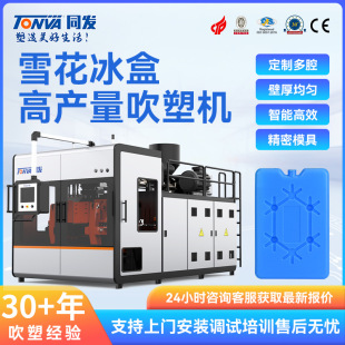同发冰盒吹塑机 吹瓶机生产设备 200ML雪花冰盒吹塑机械