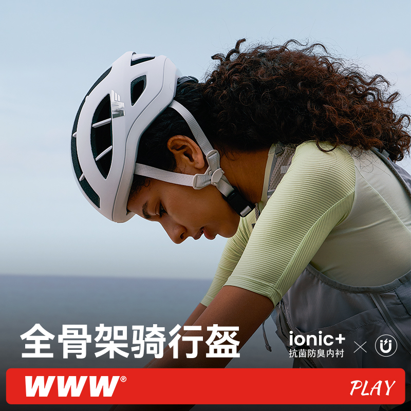 WWW全骨架透气骑行头盔2025新款