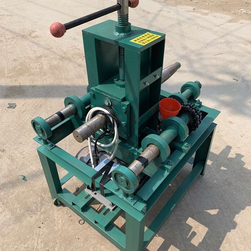 电动弯管机弯圆管方管卷圆弧圆圈大棚管弯曲折弯机弯圆机滚圆机