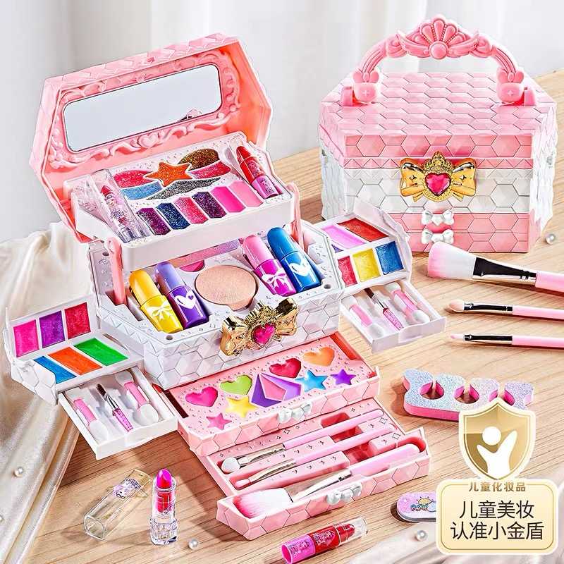 儿童化妆品玩具套组无毒小女孩
