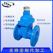 速发磁性 加密丝扣闸阀锁三角锁闸阀球墨盗铁软密封闸阀 防铸闸阀