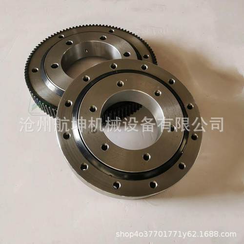 专业生唐山随吊专用各车种型号回支撑2产80外齿小转型转盘LLW轴承