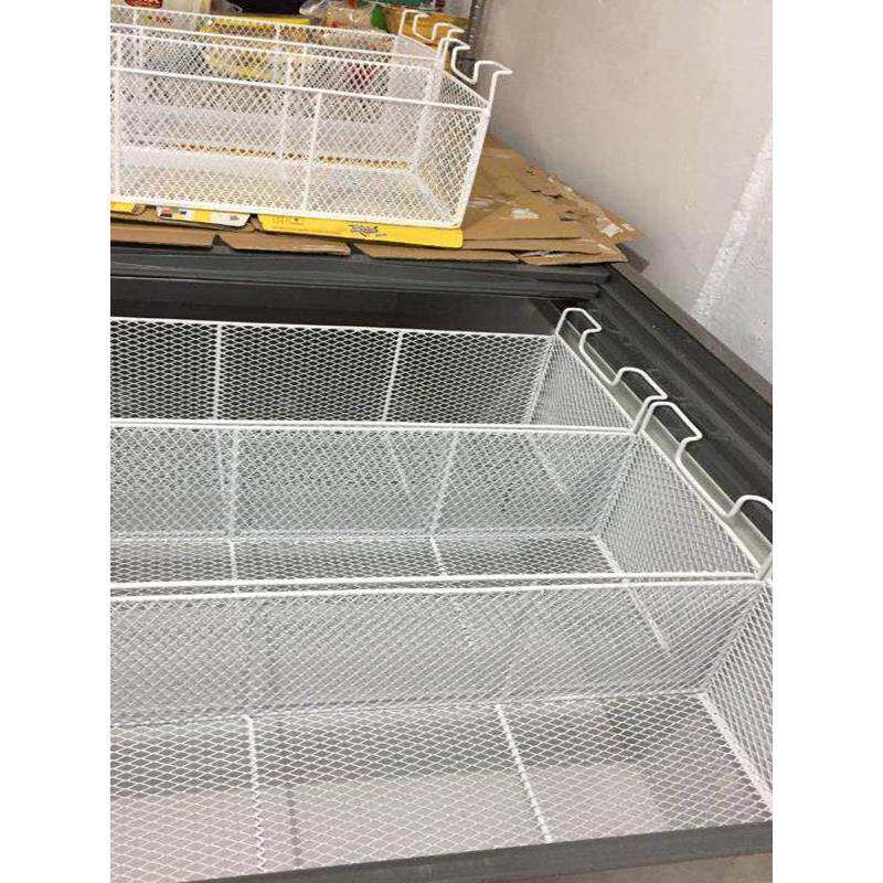 ?冷MLT柜收纳储厨房水果收纳格篮筐杂货物分筐冰柜金属网格篮子置