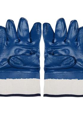 VL乳EN丁腈涂掌胶帆32689布手套滑防耐磨透气工地干活防护手套SF-