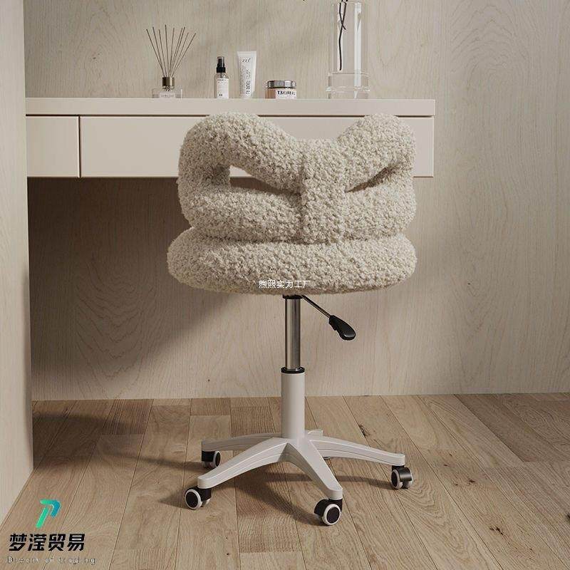 化妆皮梳妆台BZX凳子简约奶妆油风卧椅室女生蝴蝶椅感轻质奢梳椅,电子元器件市场,其它元器件,淘宝优惠券,粉丝福利购,淘宝优惠卷