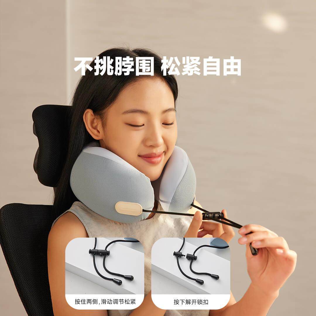 8H忆绵U型枕多功U护颈枕飞机汽车旅行U3枕头形护脖子记头枕能车用