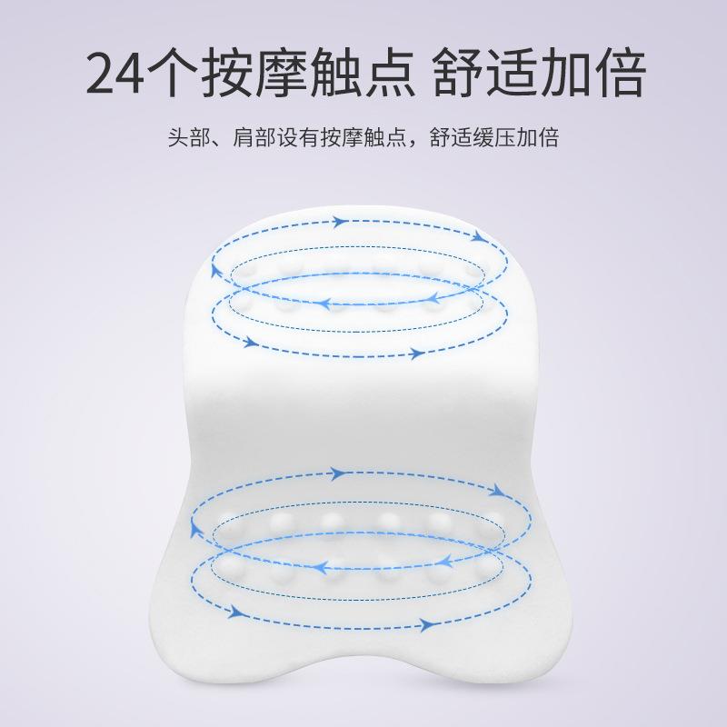 车头枕护颈枕一对高汽档车用记棉部T-602MS+车内腰靠座椅忆颈车载