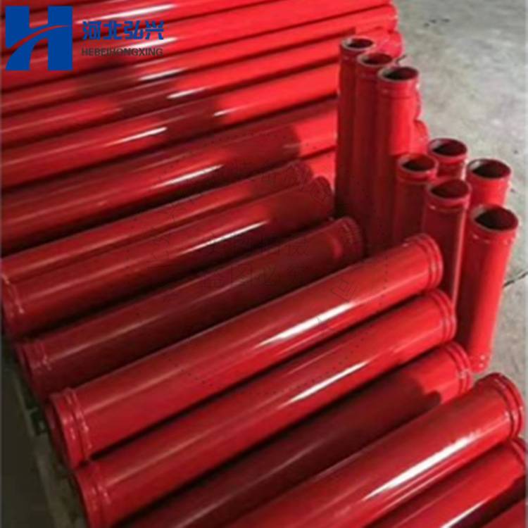 DN125*3000喷漆泵管 5个厚无缝高压直管 地泵泵管