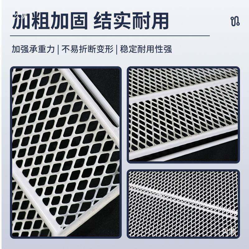 冰柜t$*&%%lz内置理物架冷柜网筐挂篮整分饮料雪部糕柜筐子省空间