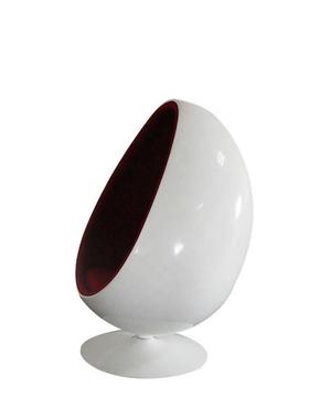 尖球椅创意鸡蛋椅懒卧人沙休闲转椅发厅商客74694场室个性椭圆形