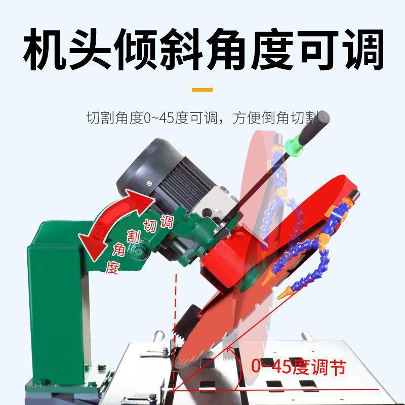 台石材割机大型火砖耐大理式石瓷砖45度倒角切可倾斜型材锯切697