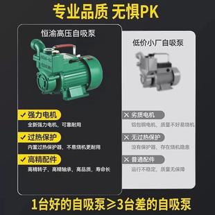ZDB35 65高压自吸泵管道增压抽水泵家用220v自来水全屋增压泵