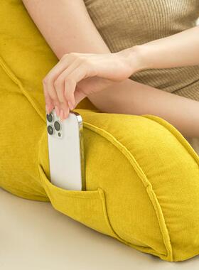 办公室座椅靠枕腰靠孕腰背垫床头垫靠腰枕靠垫椅子护腰89374沙发