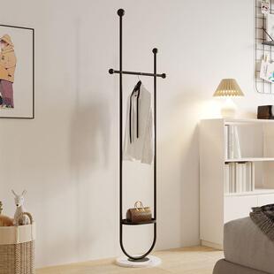 轻奢衣TGF架房间立式家衣架落地室用室内挂衣卧架金属帽不占空间