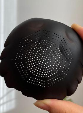 新品螃蟹茶紫陶一体过器可养茶宠摆件茶滤过滤网DZZT-202漏茶漏隔