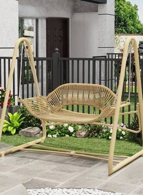 外秋千吊椅户别墅花庭院园椅露台阳台59921民宿躺椅摇网红室外双