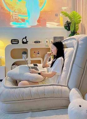 人5348类狗窝沙室发沙发懒阳人卧网红巨大折叠台榻床榻米可折叠单