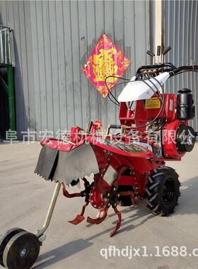 管蔬菜大棚培开沟施沟肥机63666大马力果园开土机大马力田园理机
