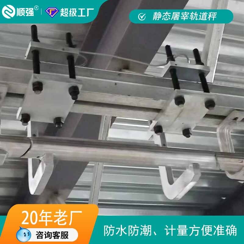商用屠宰流水线挂钩电子称轨道