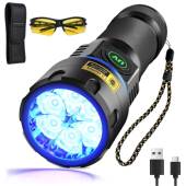 新款 B97率6核黑镜3宠6NMUV紫光60W物检测验钞防伪5紫光手 大功B96