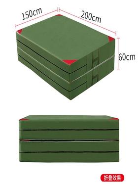 空翻海育绵垫加子折叠厚体跳高防护垫60397武体操攀岩训练跆拳术