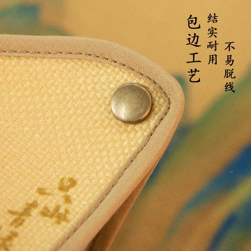 家居收纳纸巾盒中复厅古棉布NJP艺麻中国式风抽纸袋茶室客车载纸