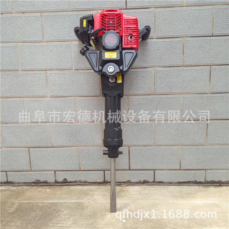 手提冲式击地锤镐汽油56987建筑工用破碎镐路面手提汽油镐