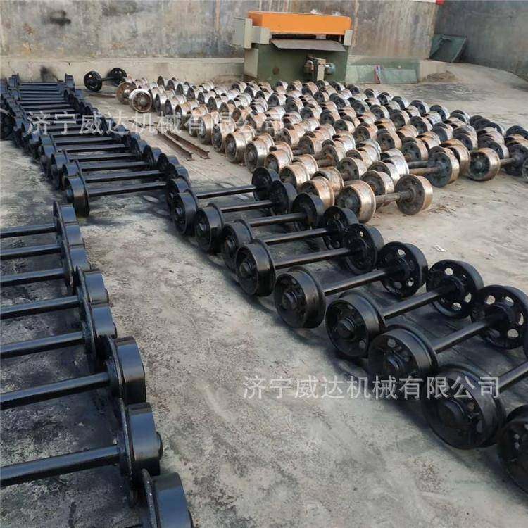 矿用车轮对轨矿运输行走单道边轨道轮固式平板车无品牌/轮定防尘