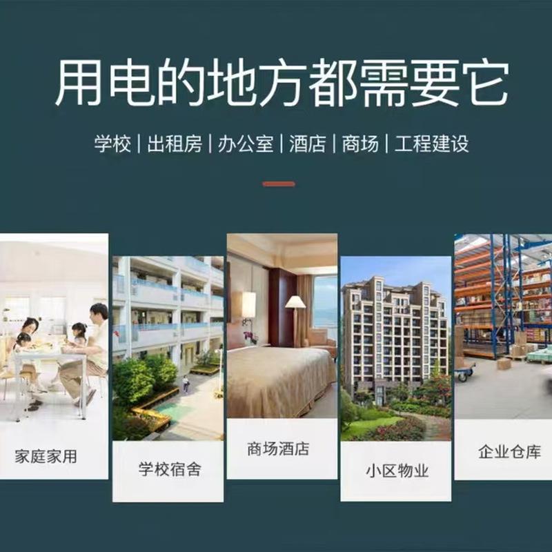 相电子式预付费插电63单能表出租房公寓家用防电卡式智能窃电能表