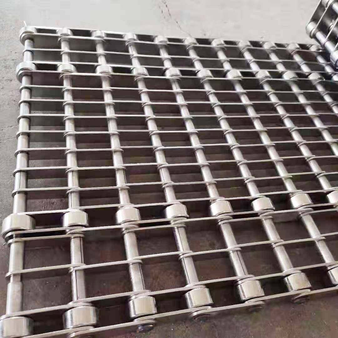 穿杆链/304不锈钢眼镜网带现货直供清洗送网提升带烘干机输传送眼