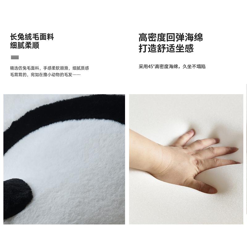 网红酣睡熊单休闲沙发北人极熊懒沙发趴儿童人动物座椅无品牌/设