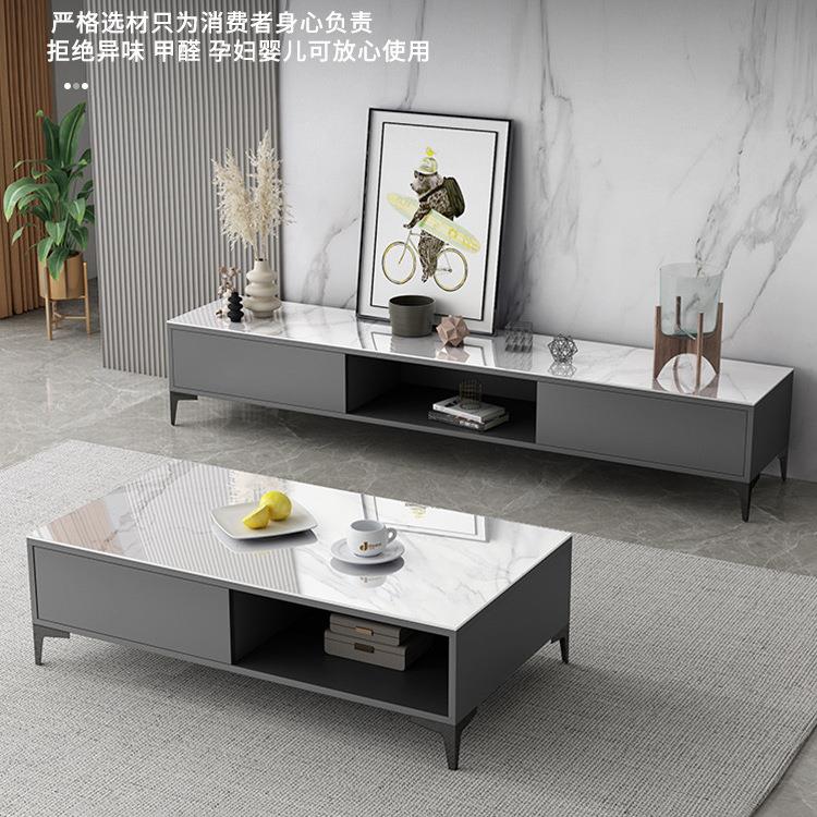 网红2025年新款电视柜现代简约客厅家用小户型落地式单独茶几电视