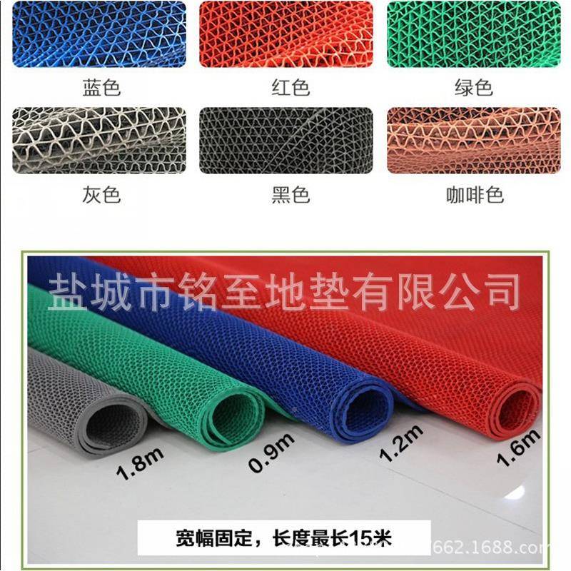 厂家s型pvc镂391空防滑垫防水垫网格塑卫厨生间厕料所浴泳池房室